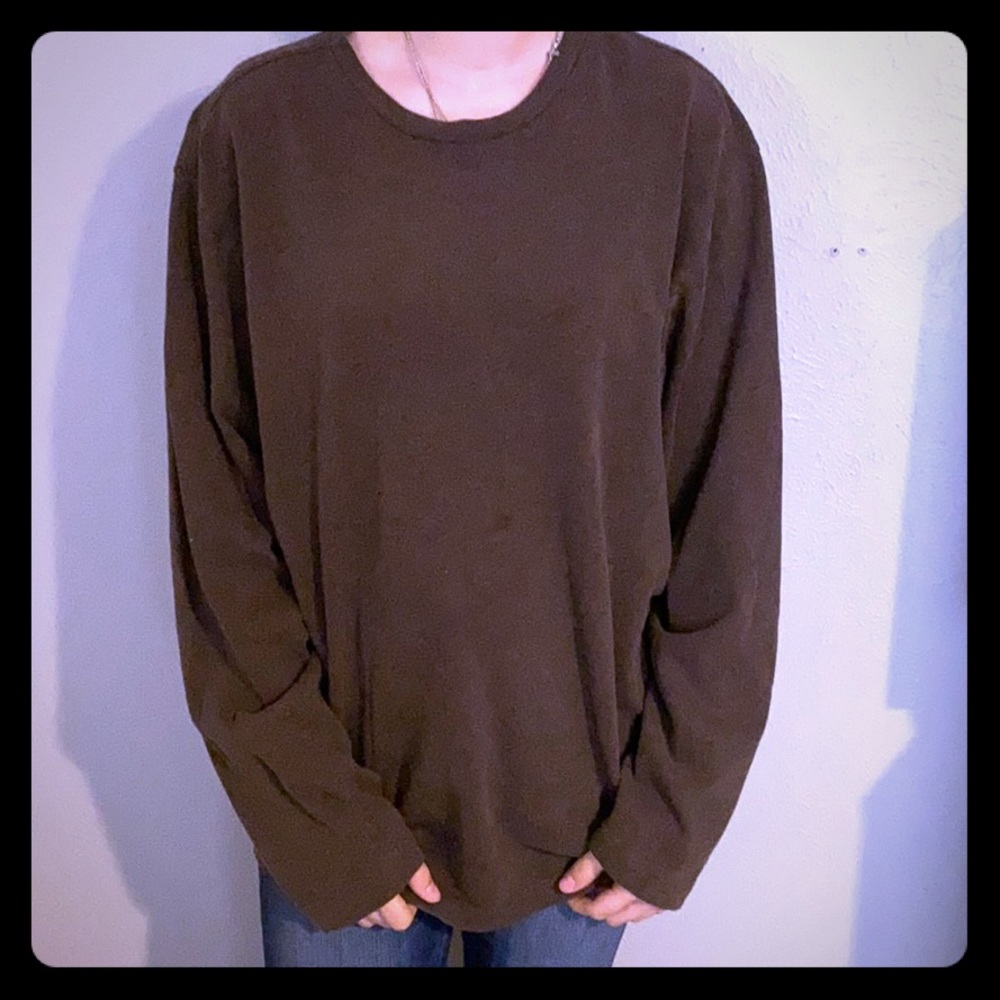 Brown Sweatshirt, Long Sleeved